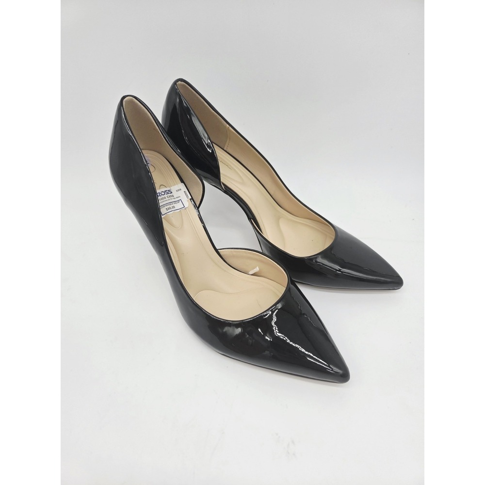 Jessica Simpson Paryn D'orsay Pointy Stiletto High Heel Pumps 8.5 Black Gold